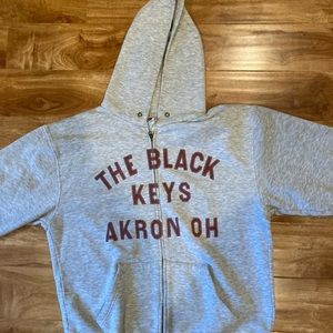 The Black Keys Grey Zip Hoodie